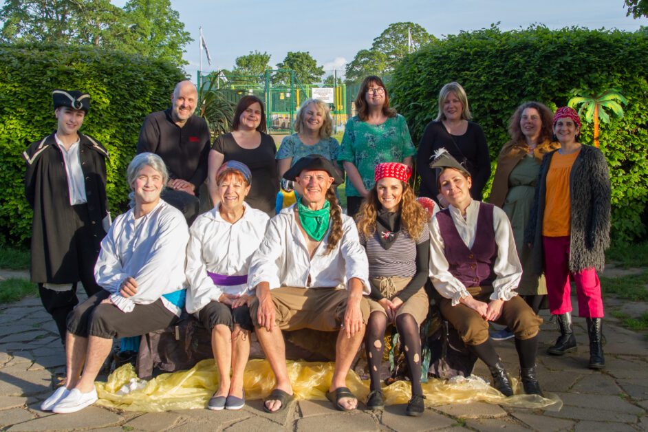 The Cast & Crew of Breakaway Theatre's production of All By Myself and All By Themselves