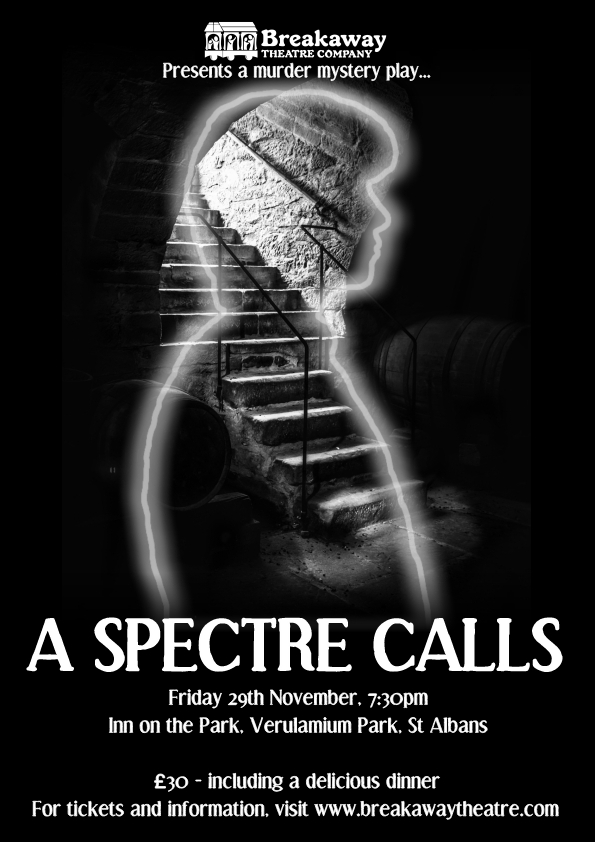 Leaflet for Breakaway Theatre's A Spectre Calls