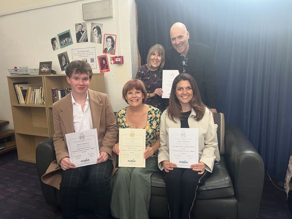 Photo showing the Breakaway Theatre Company winners at the NODA Awards September 2024