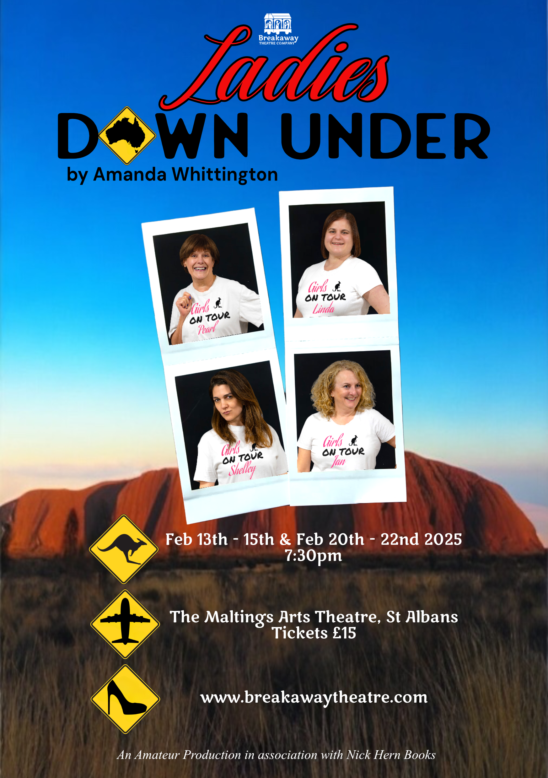 Ladies Down Under Breakaway Theatre Company