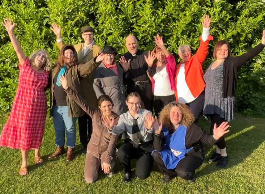 Cast of Agatha Crusty and the Village Hall Murders