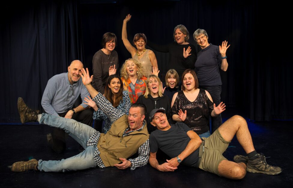 The cast of Breakaway Theatre's Production of Ladies Down Under